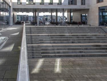 Mathematikon Courtyard Stairs